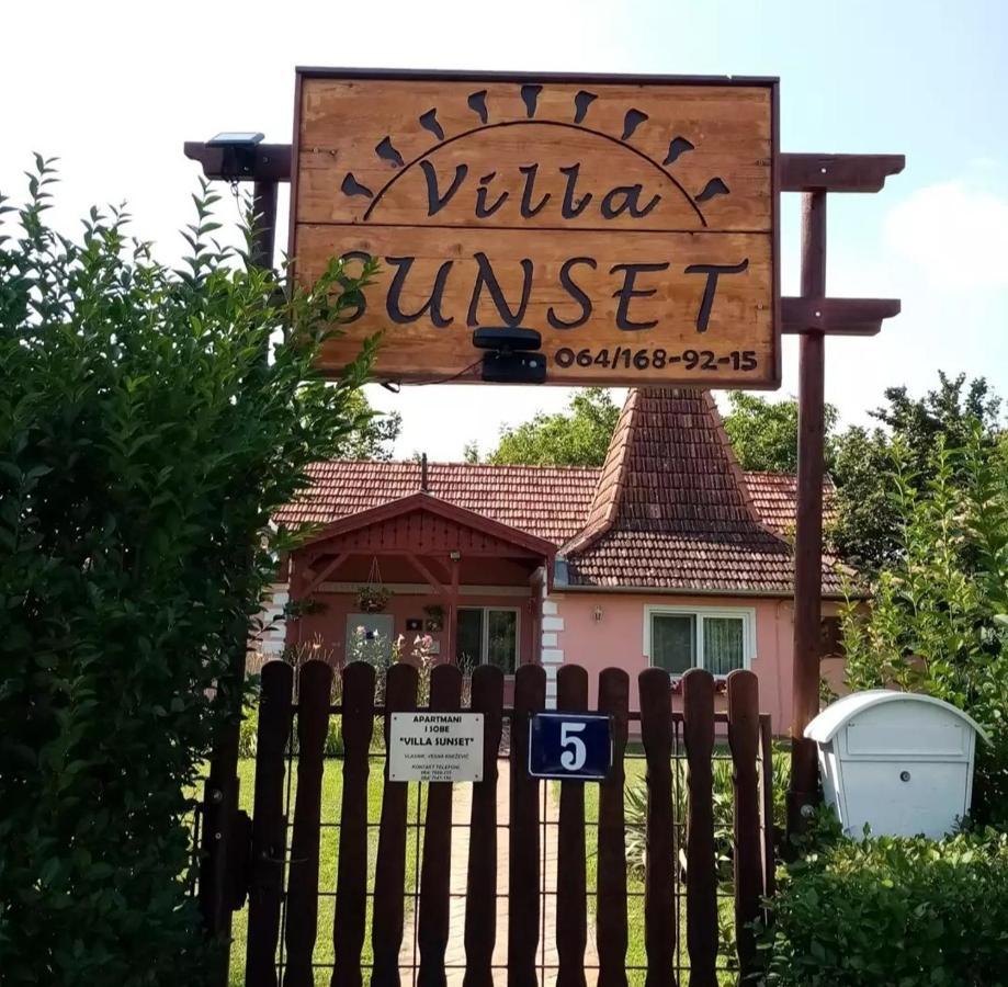 Villa Sunset Palić Eksteriør bilde